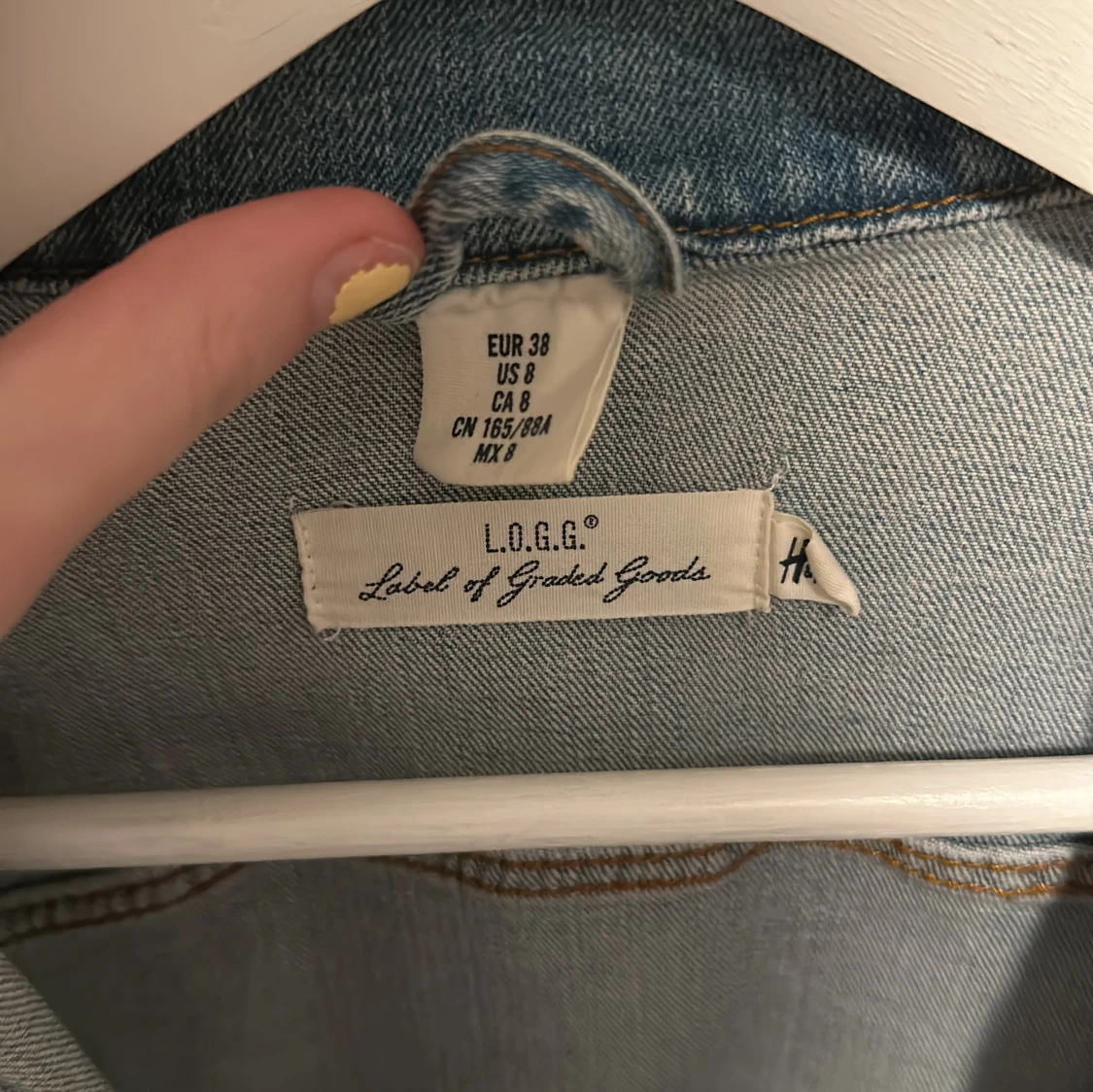 Ljusblå jeansjacka från H&M L.O.G.G. - 2
