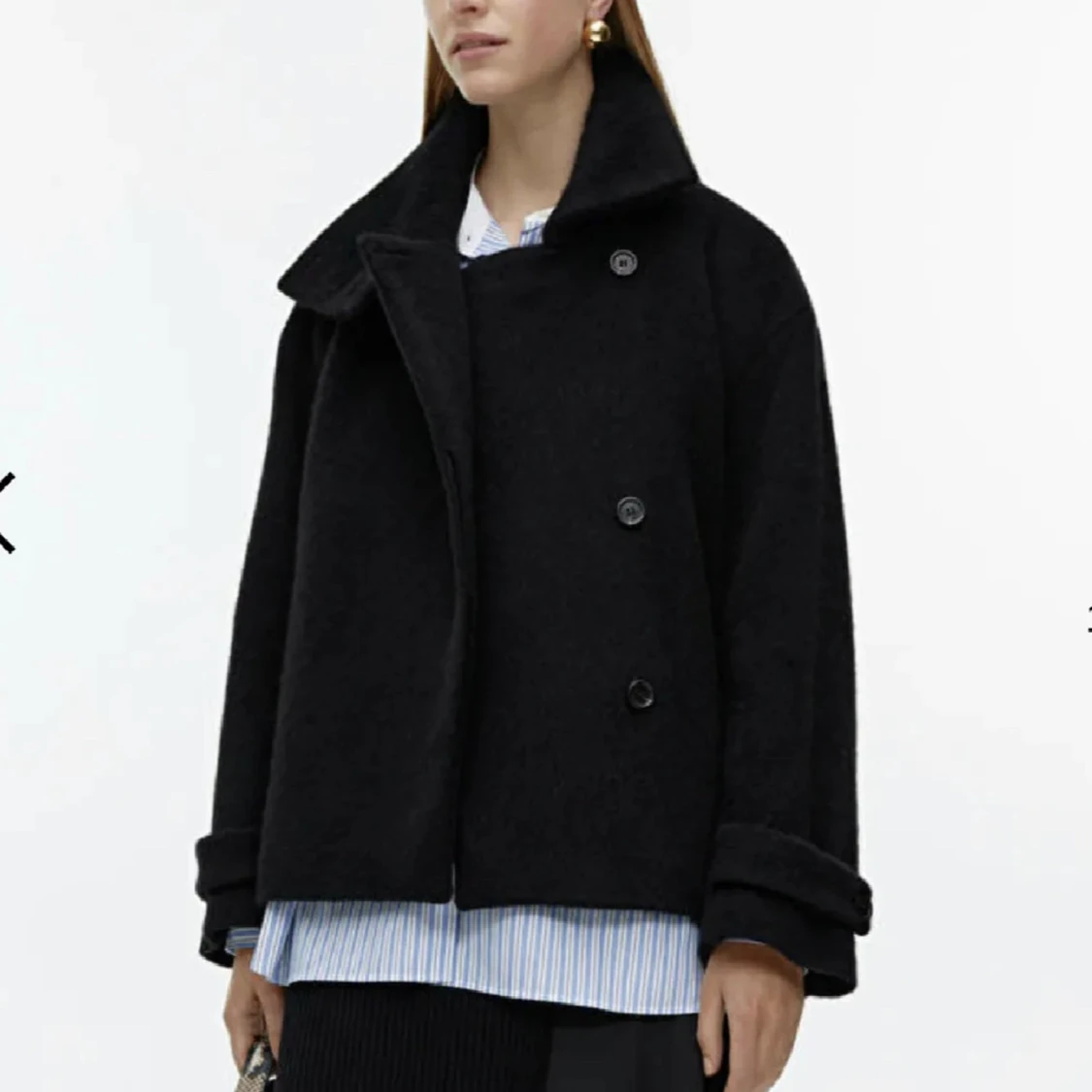 Svart kappa från Arket