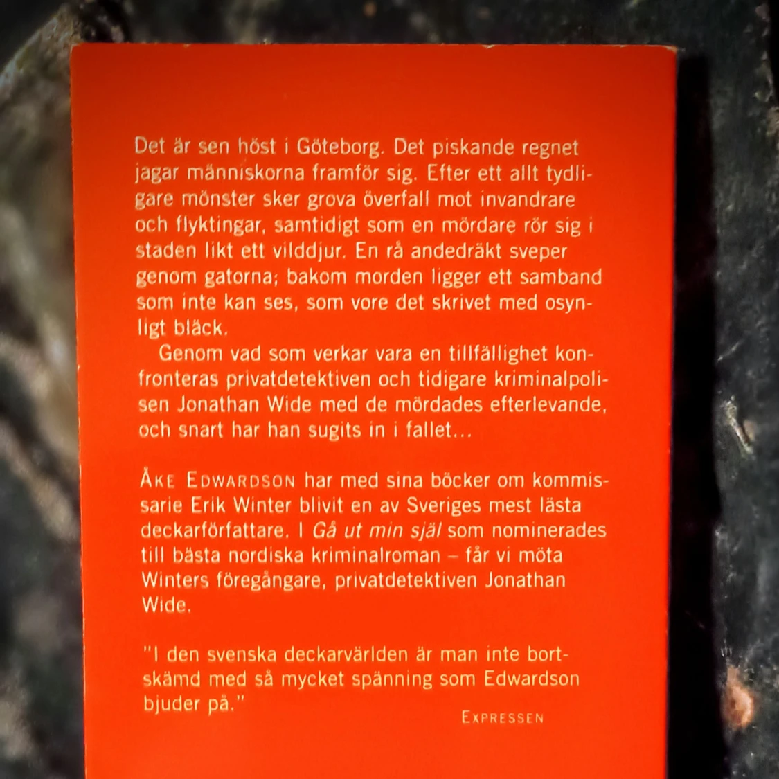 Gå ut min själ av Åke Edwardson - 2