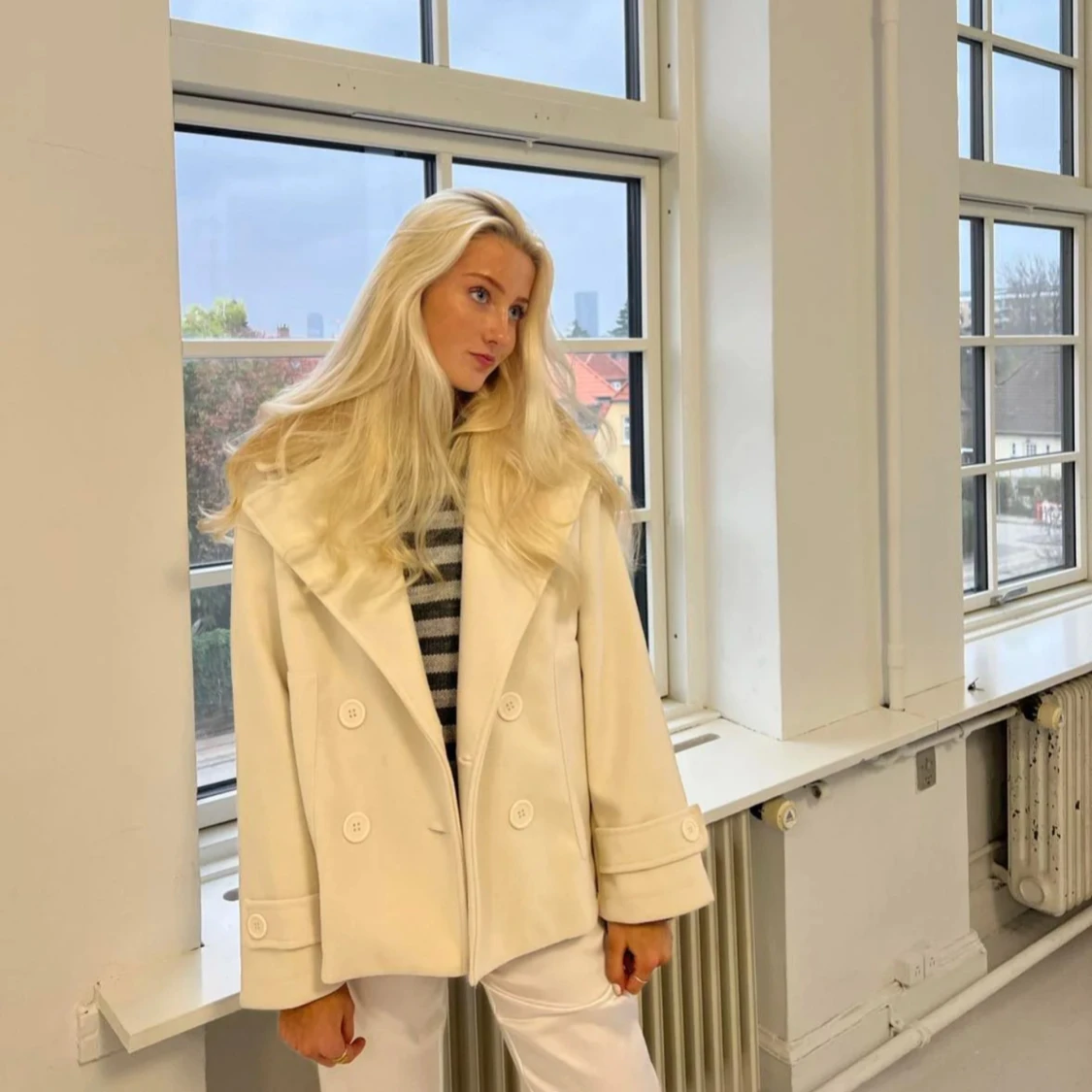 Vit kappa från design by si