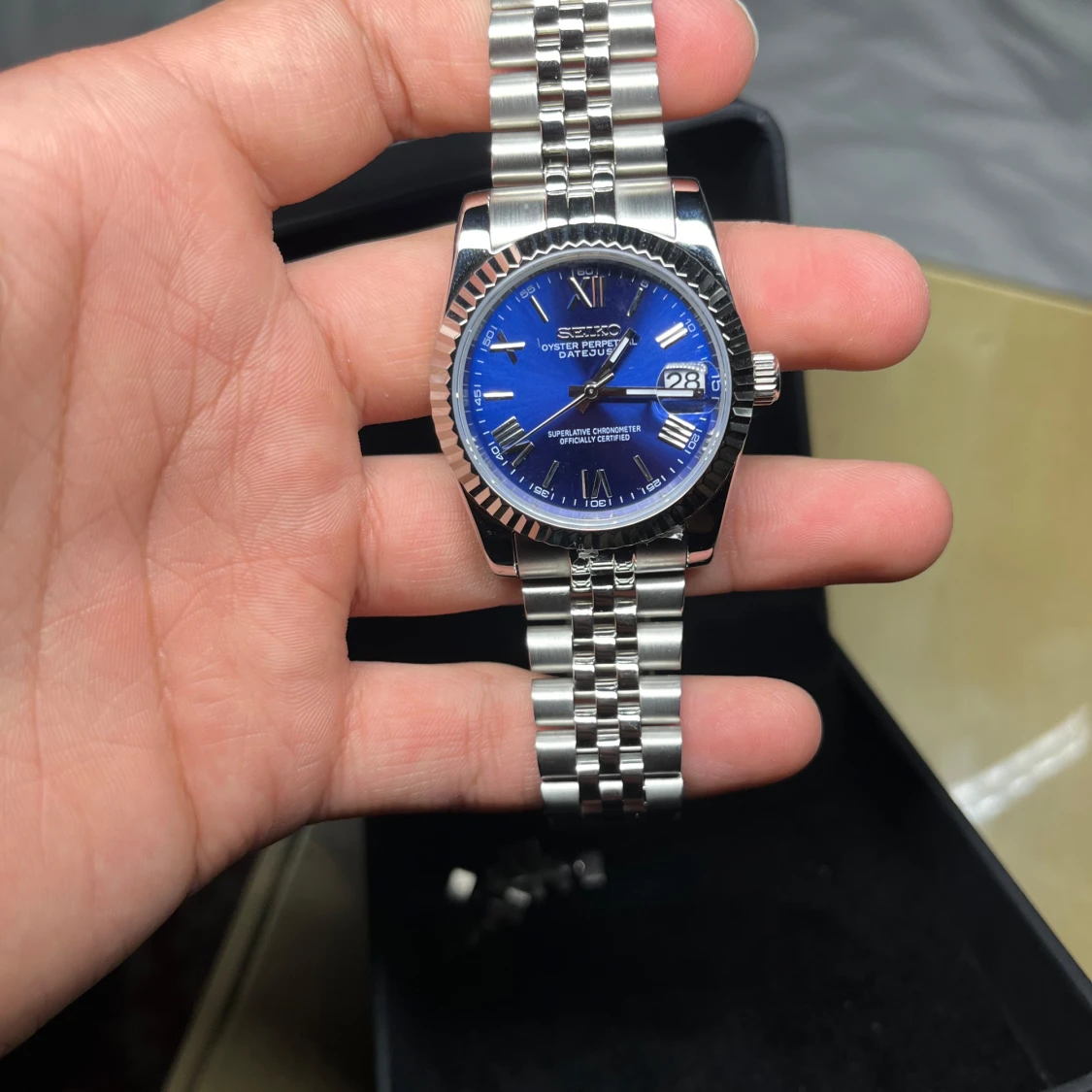Seiko mod Datejust - 4