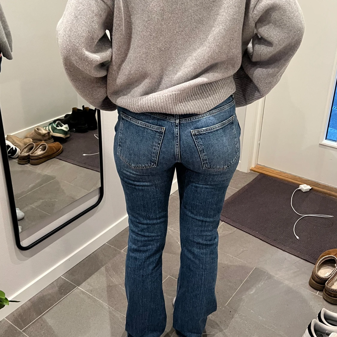 Lågmidjade jeans  - 1