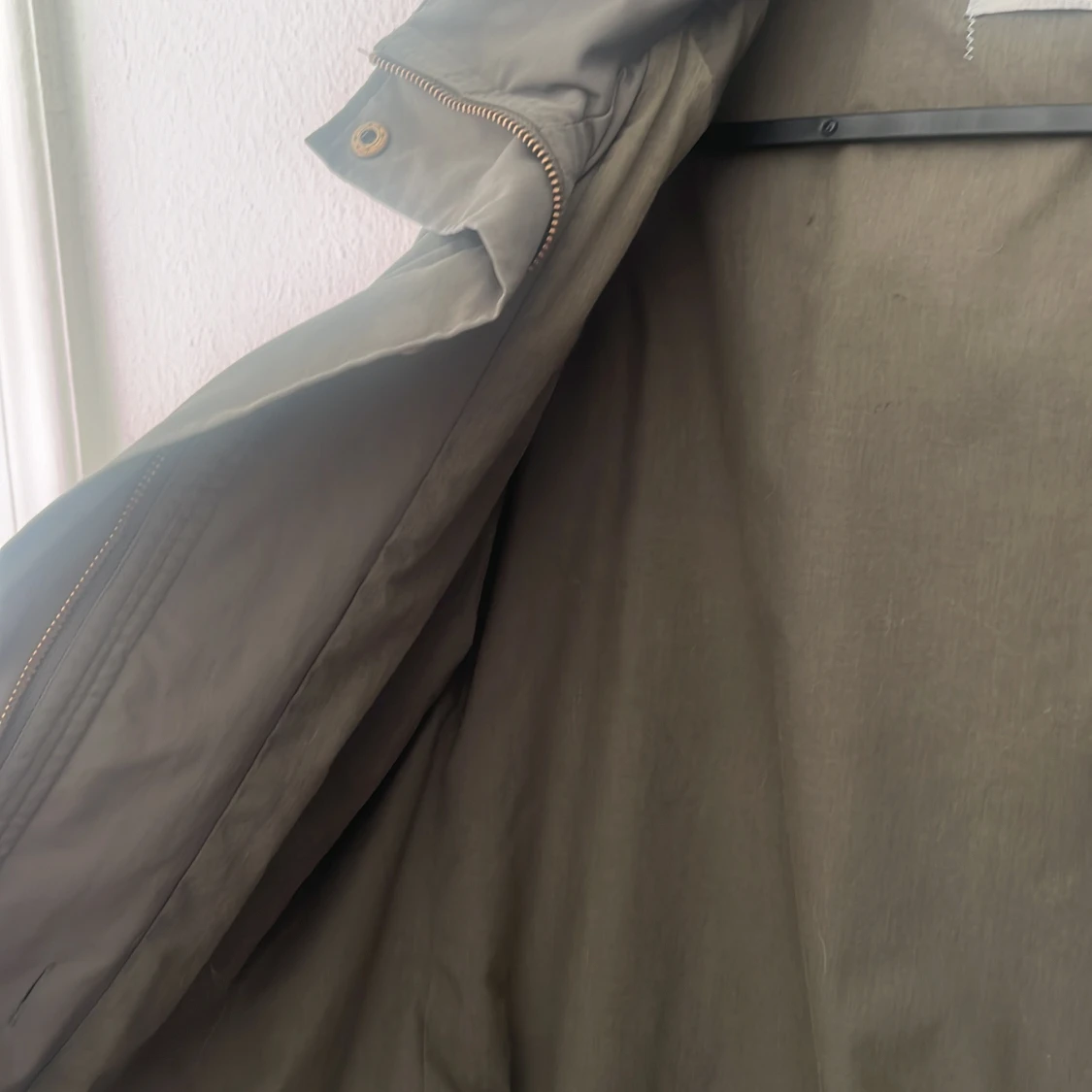 Olivgrön parkajacka från Crocker - 3