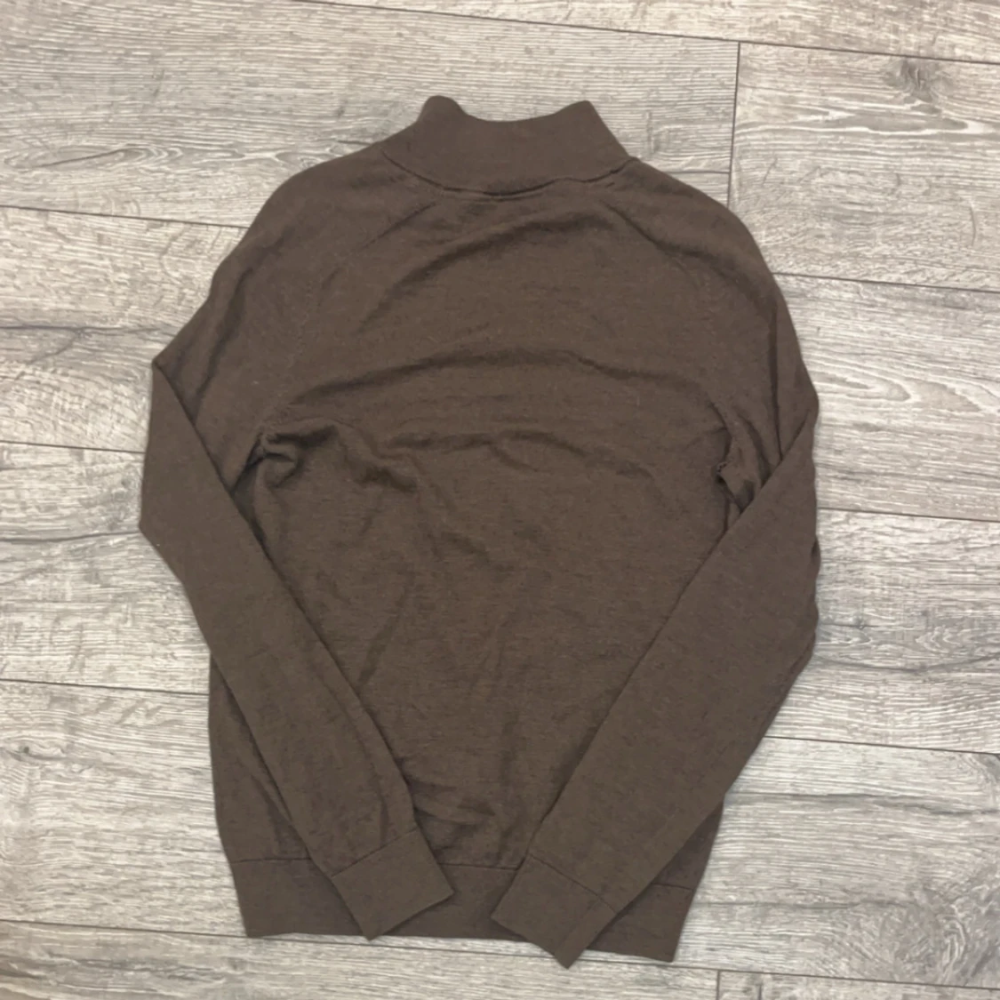 Brun tröja med dragkedja från Morris - 2