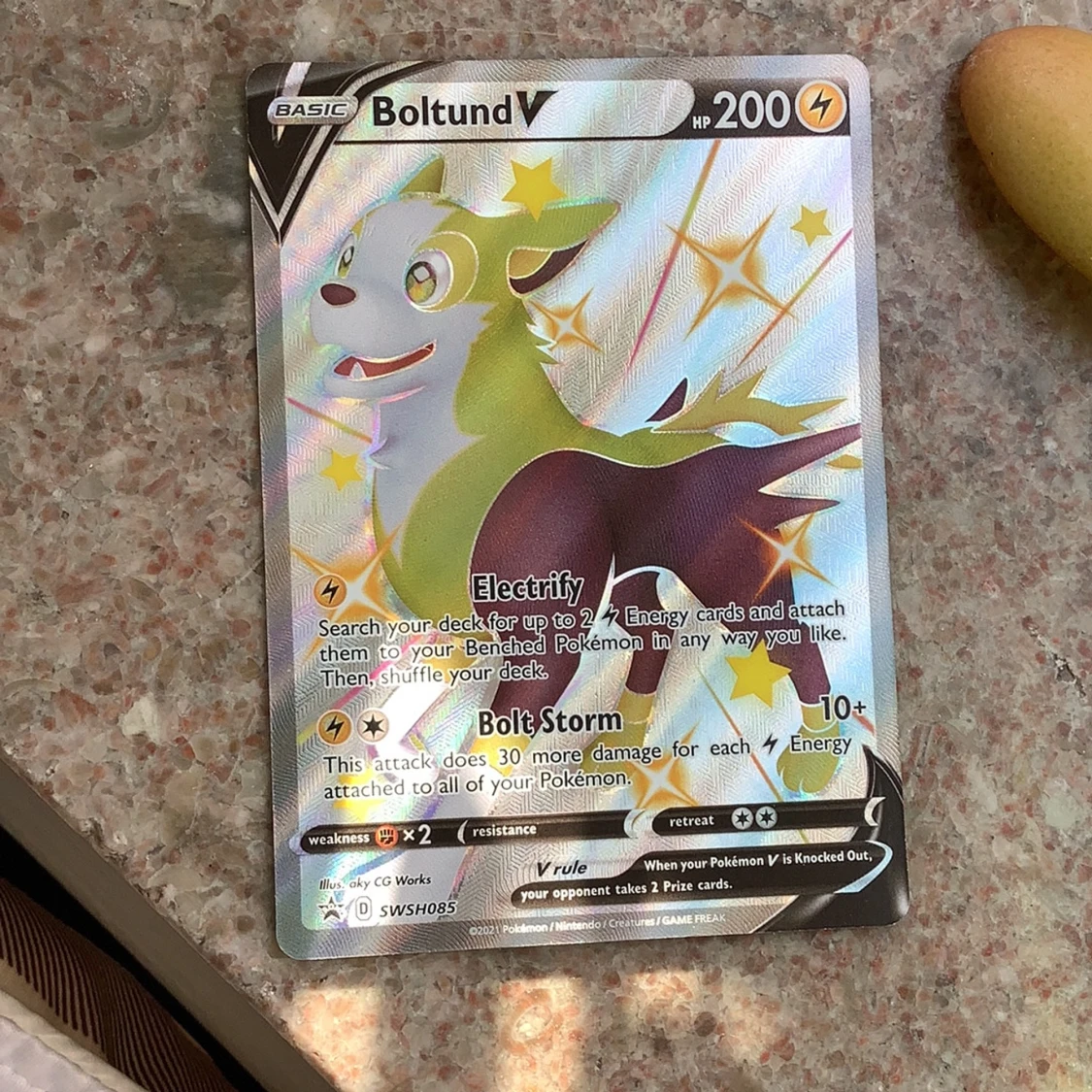 Pokémonkort Boltund V - 2