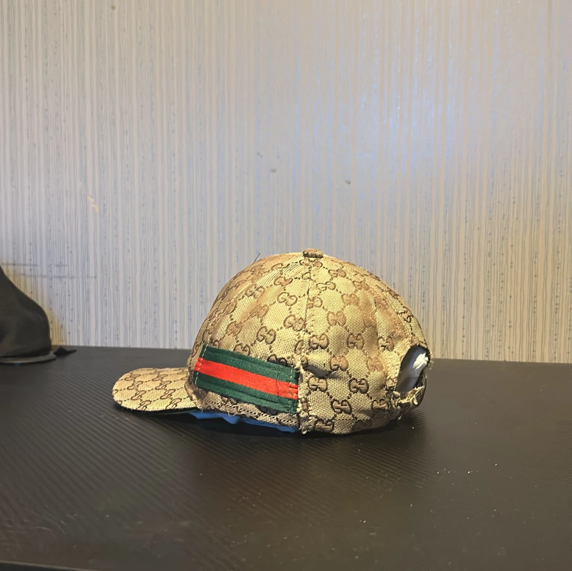 Beige keps från Gucci med monogram - 2