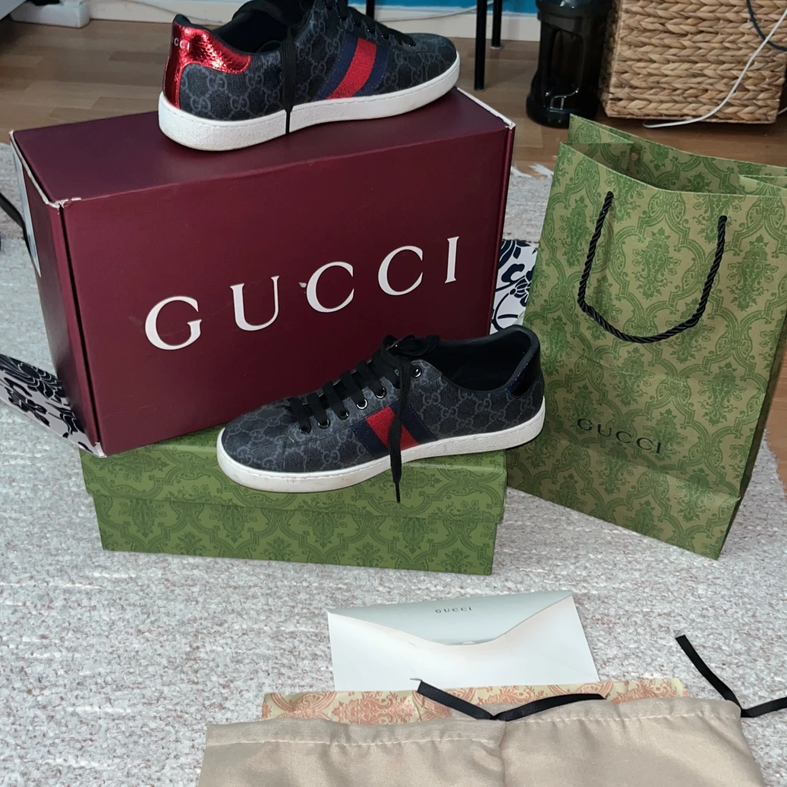 Gucci monogram skor - 4
