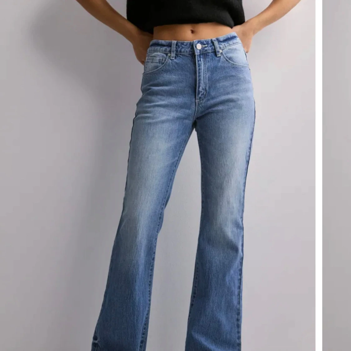 Blå bootcut jeans 95 Mid Boot