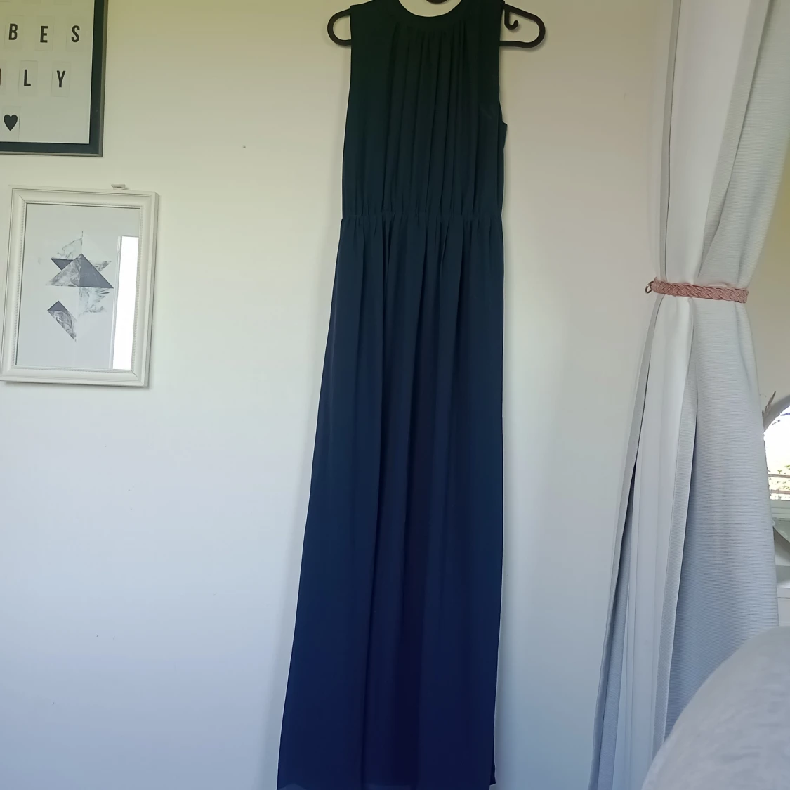 Marinblå långklänning/ balklänning  - 2