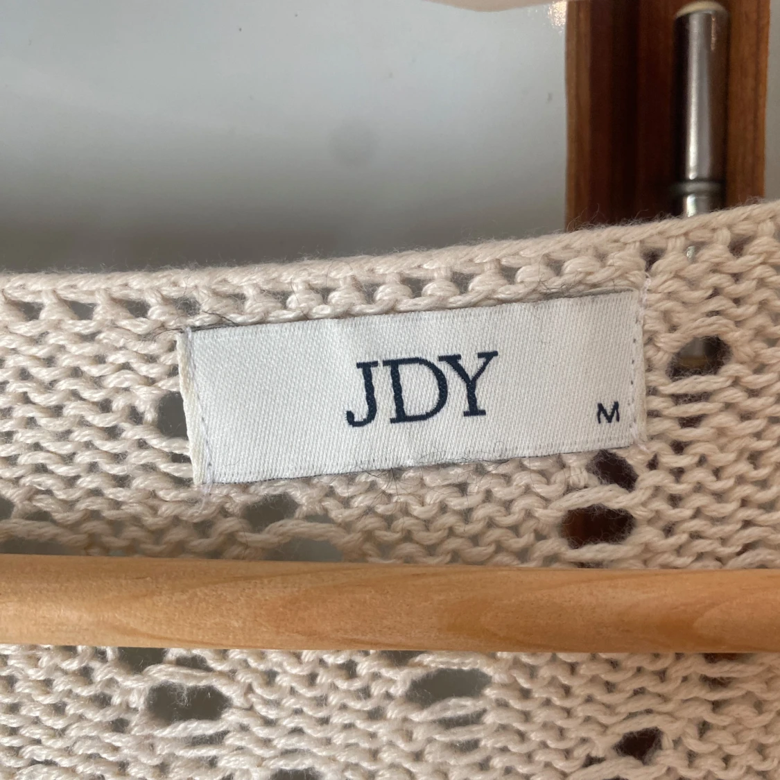 Beige stickad tröja från JDY - 1