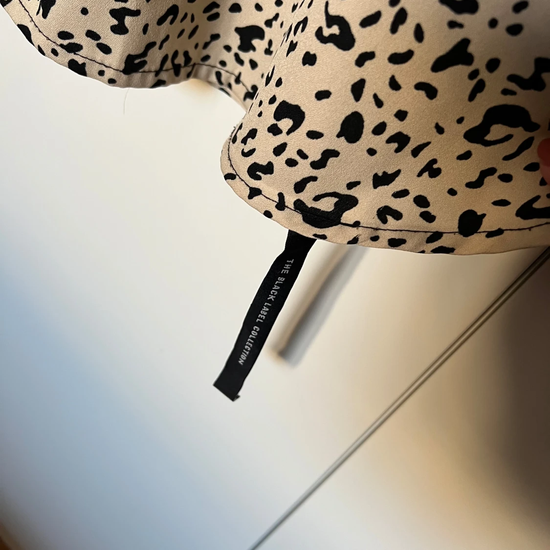 Beige leopardmönstrad klänning M - 3