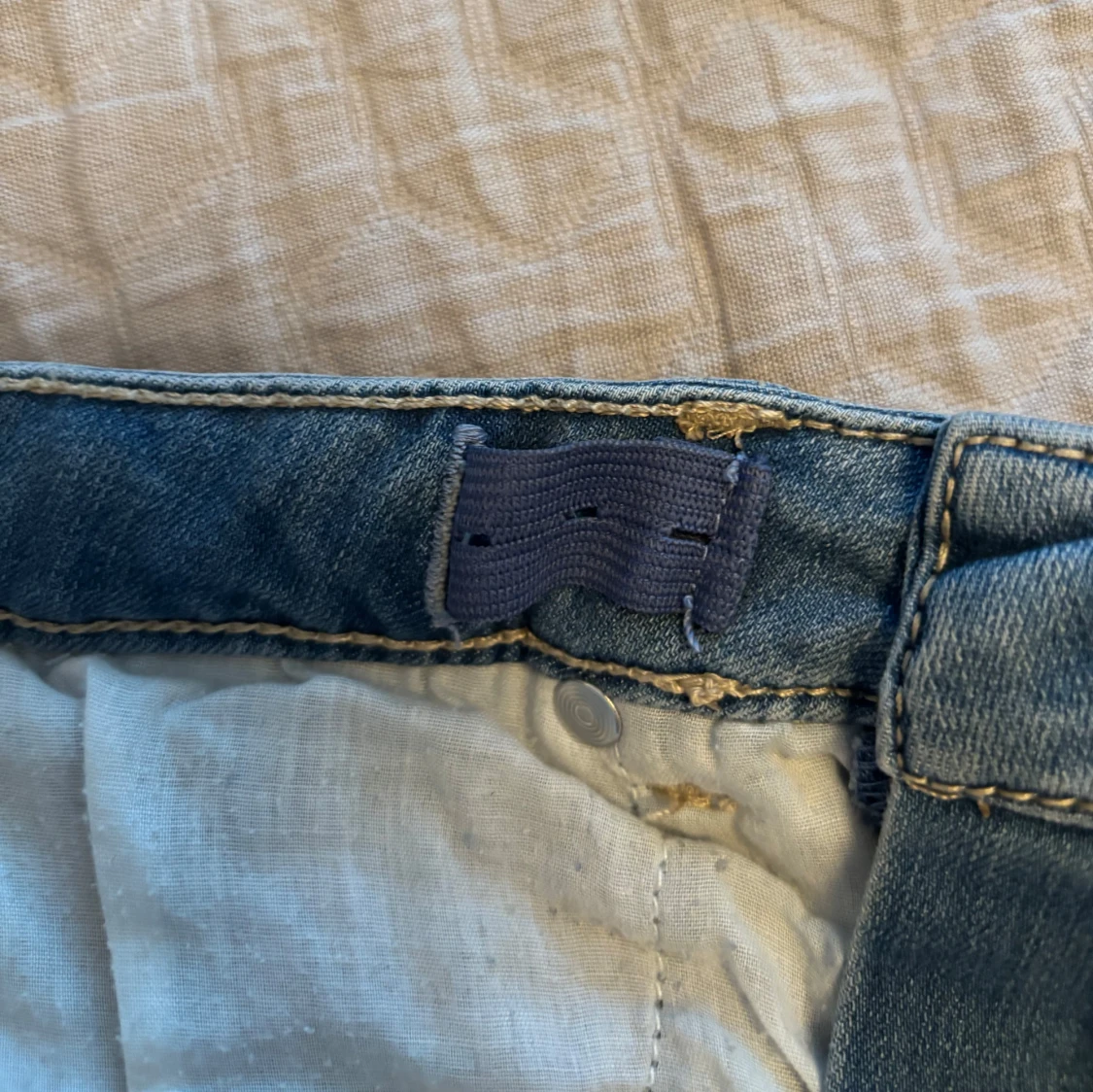 Blå bootcut jeans från LAB Industries - 3