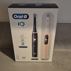 Oral-B io6s duo - 2st helt nya eltandborstar från Braun