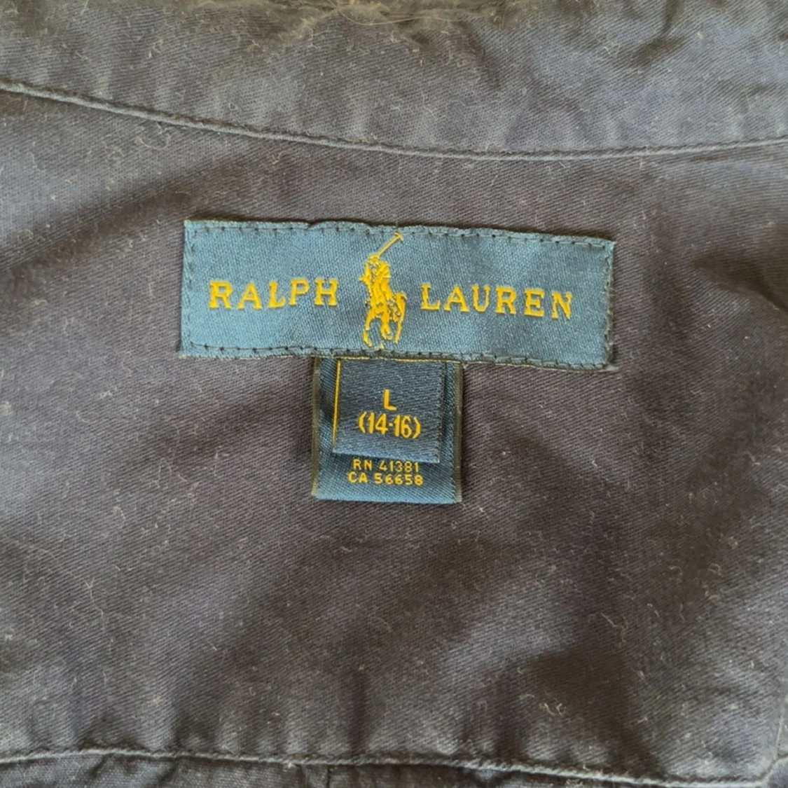 Mörkblå skjorta från Ralph Lauren - 2