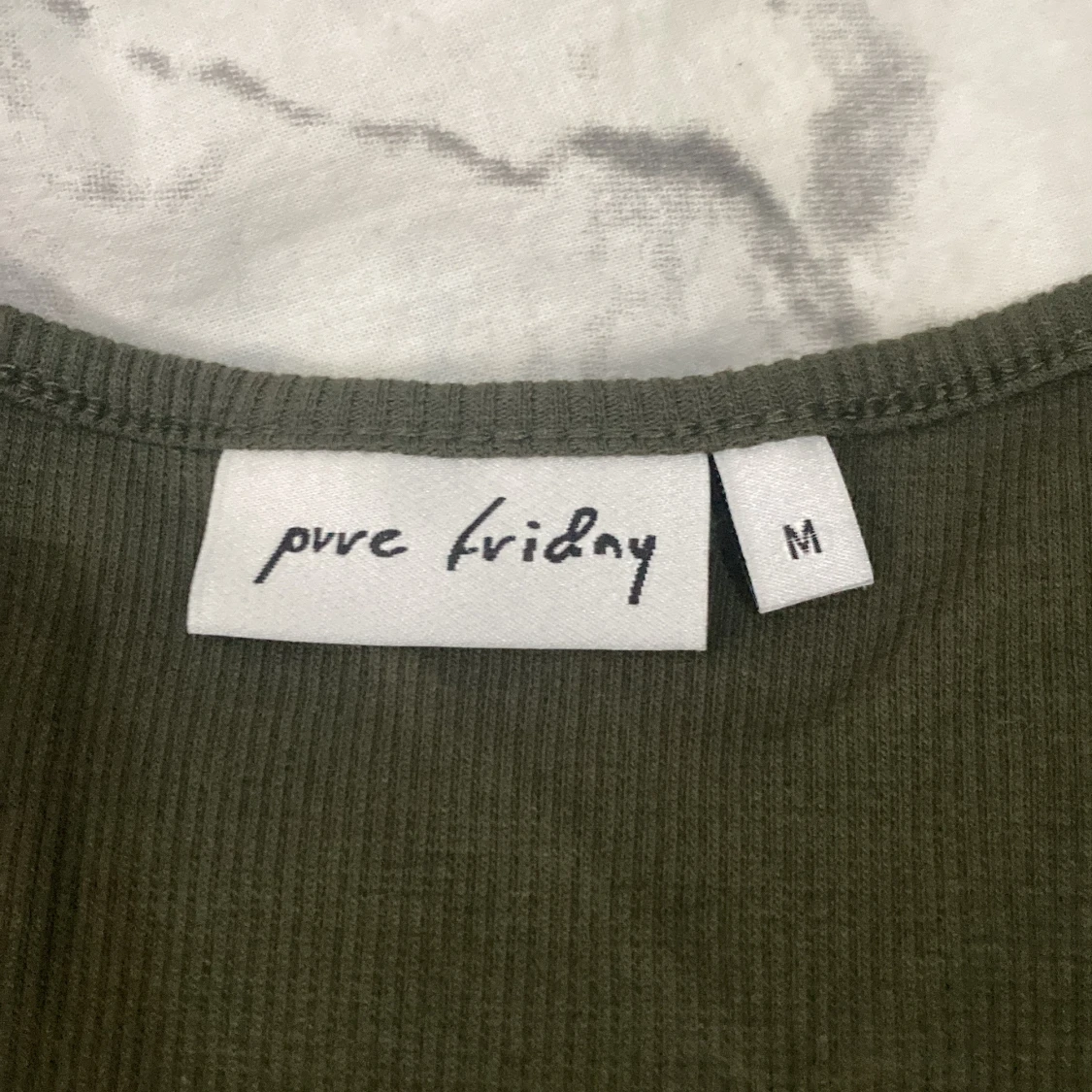 Olivgrön långärmad tröja Pure Friday - 1