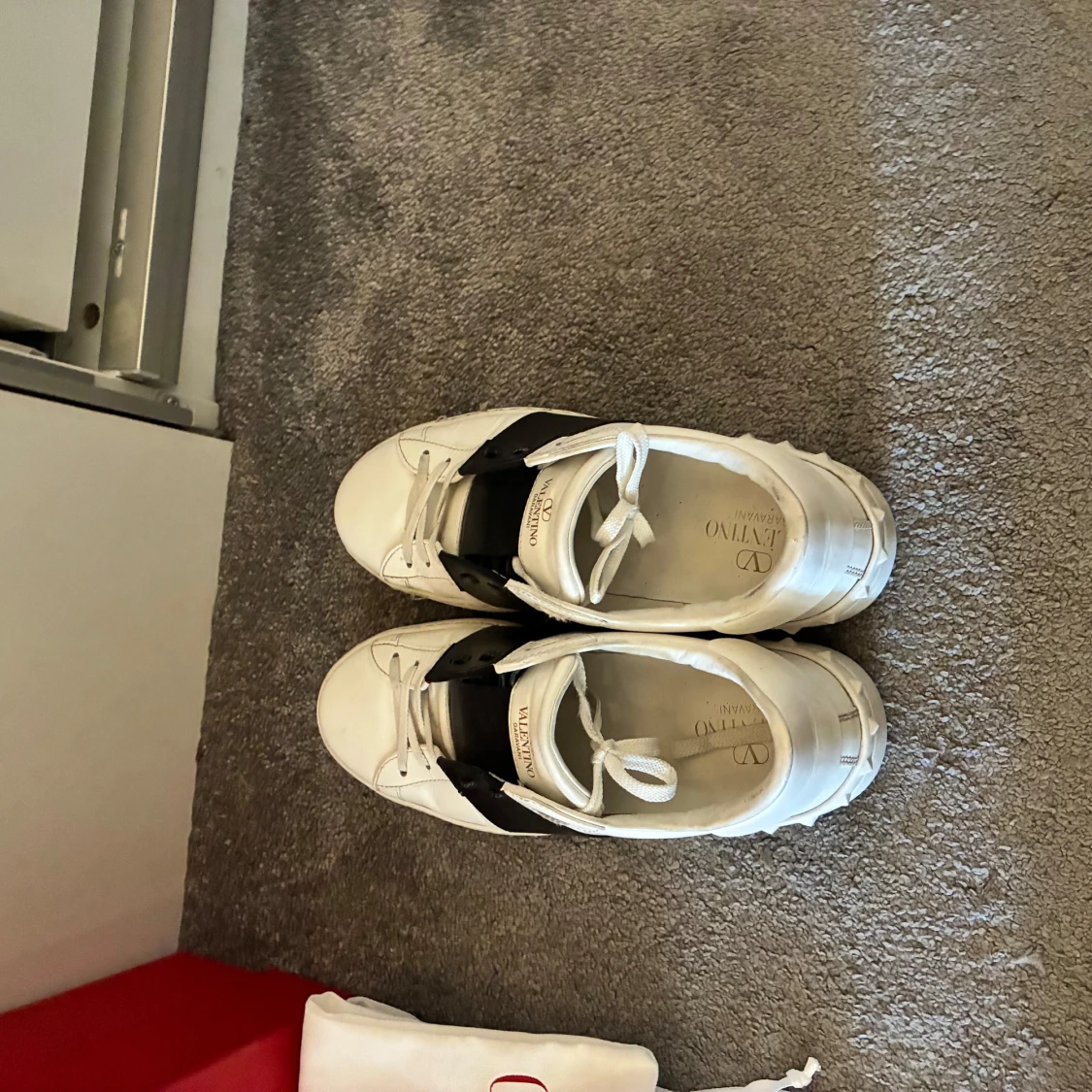 Valentino Garavani Open sneakers vit/svart - 1