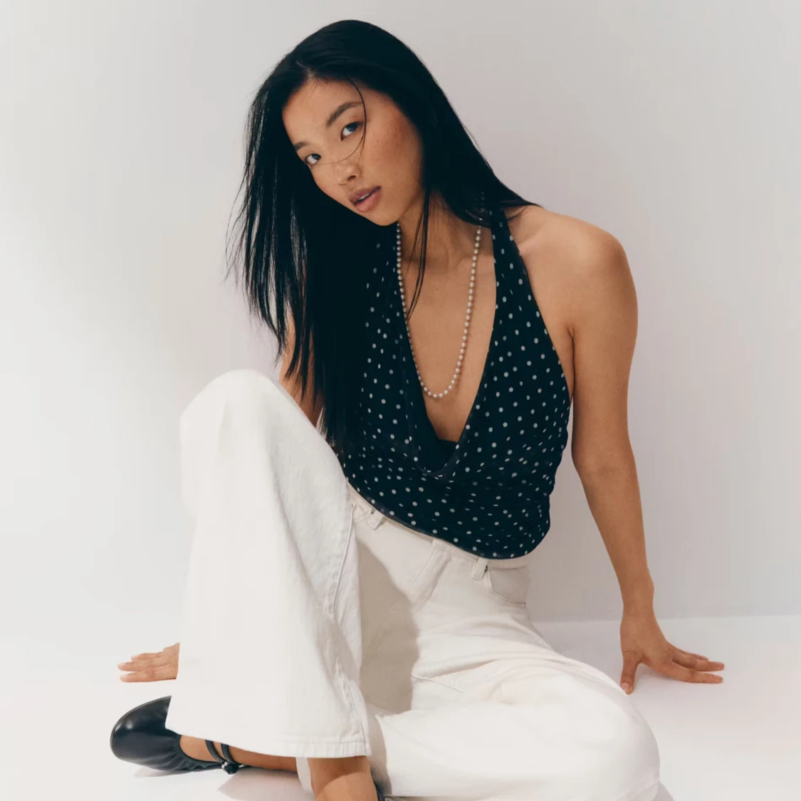 Halterneck topp  - 1