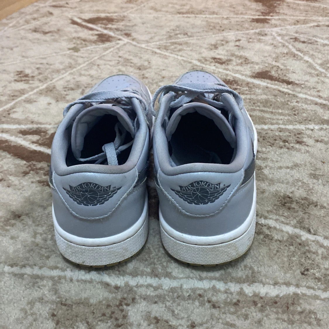 Grå Nike Golf Air Jordan 1 Low sneakers - 1