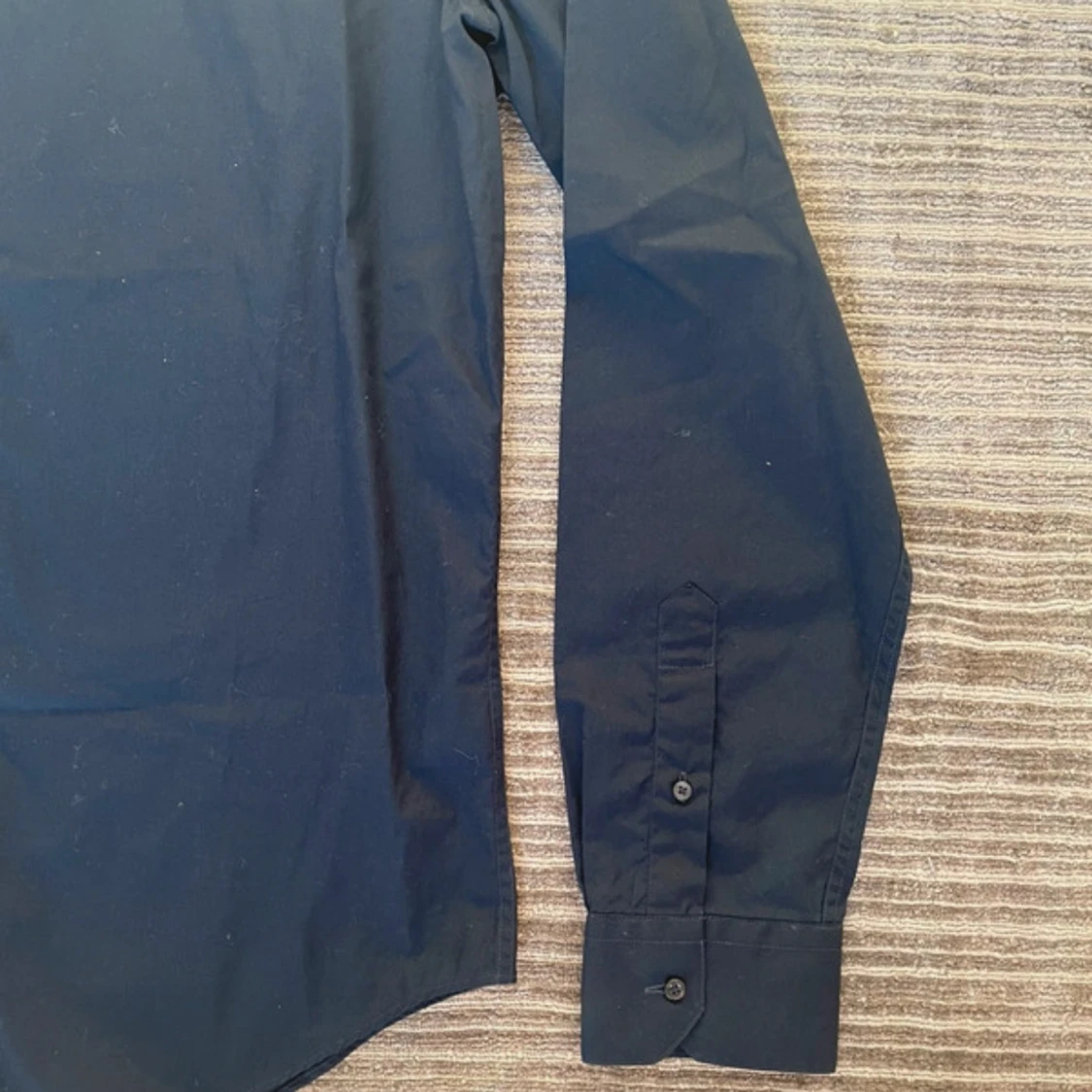 Marinblå slim fit skjorta Chrom Men - 2