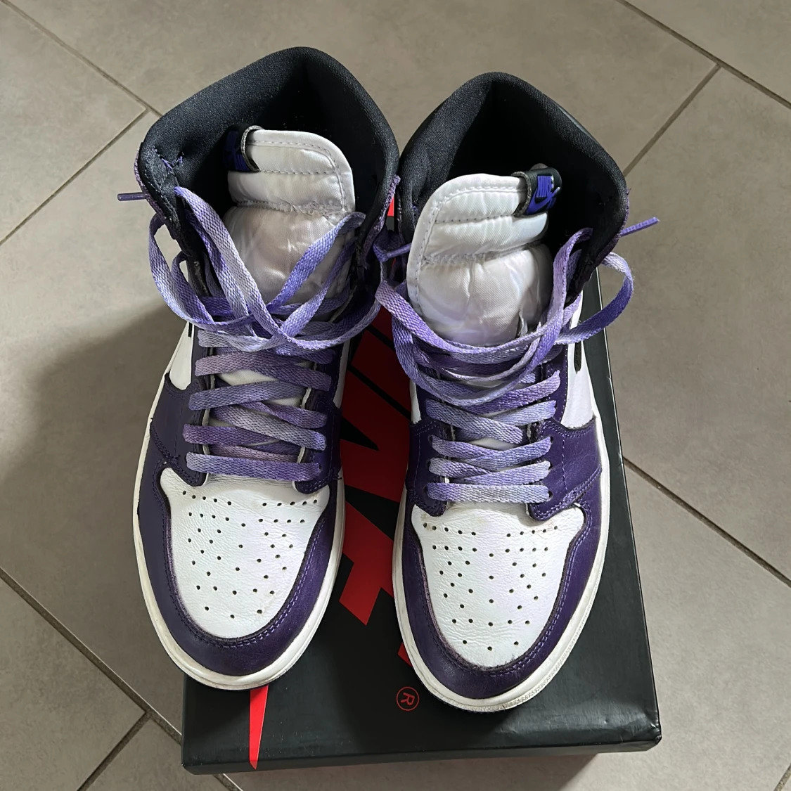 Nike Air Jordan 1 Court Purple High - 1