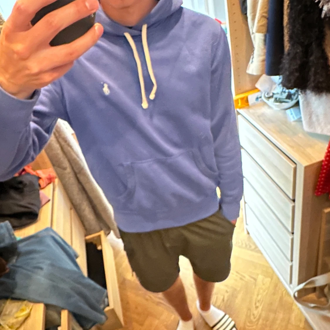 Blå hoodie från Polo Ralph Lauren
