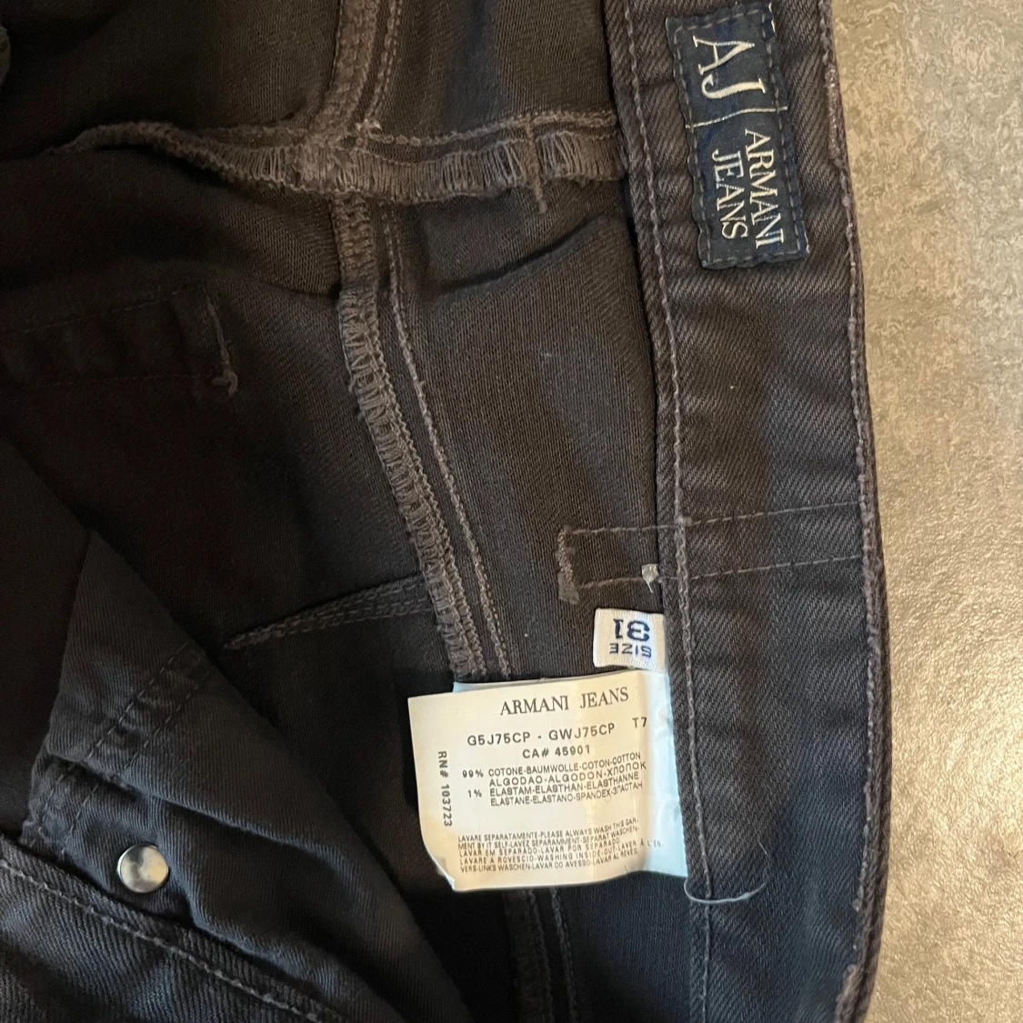 Svarta jeans från Armani - 2