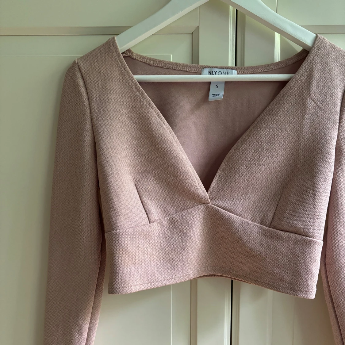 Ny rosa croppad topp