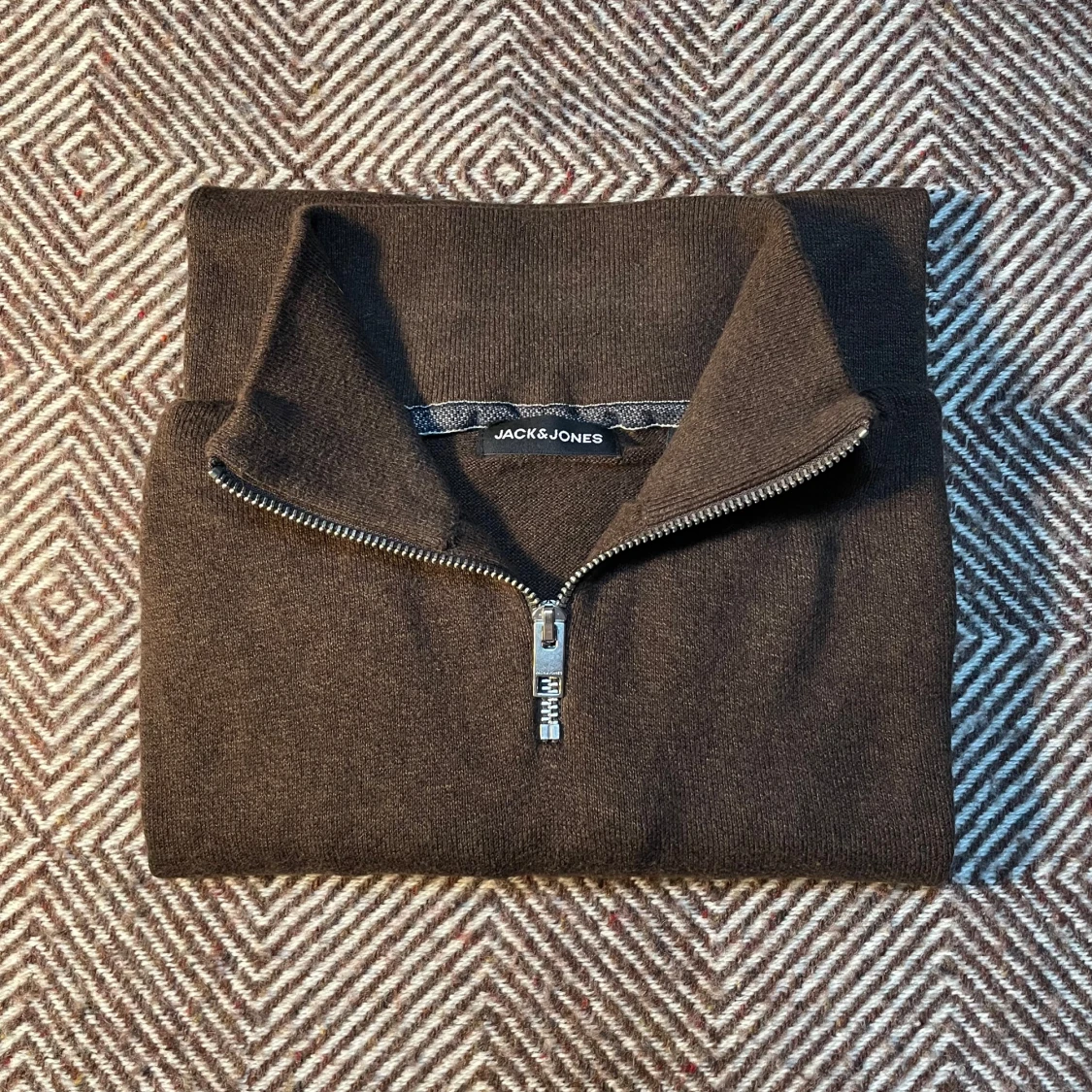 Brun Jack&Jones half-zip - 3