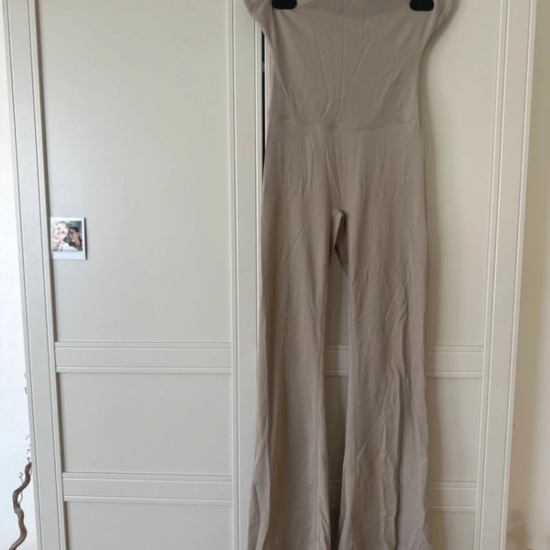 Beige wide leggings från Scandi Alley💕 - 4