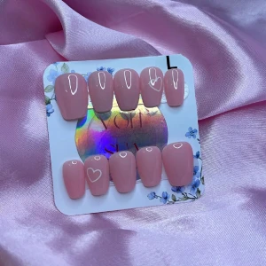 Pink(L);Short Coffin - L: 17 mm, 12,5 mm, 13 mm, 12 mm, 10 mm 