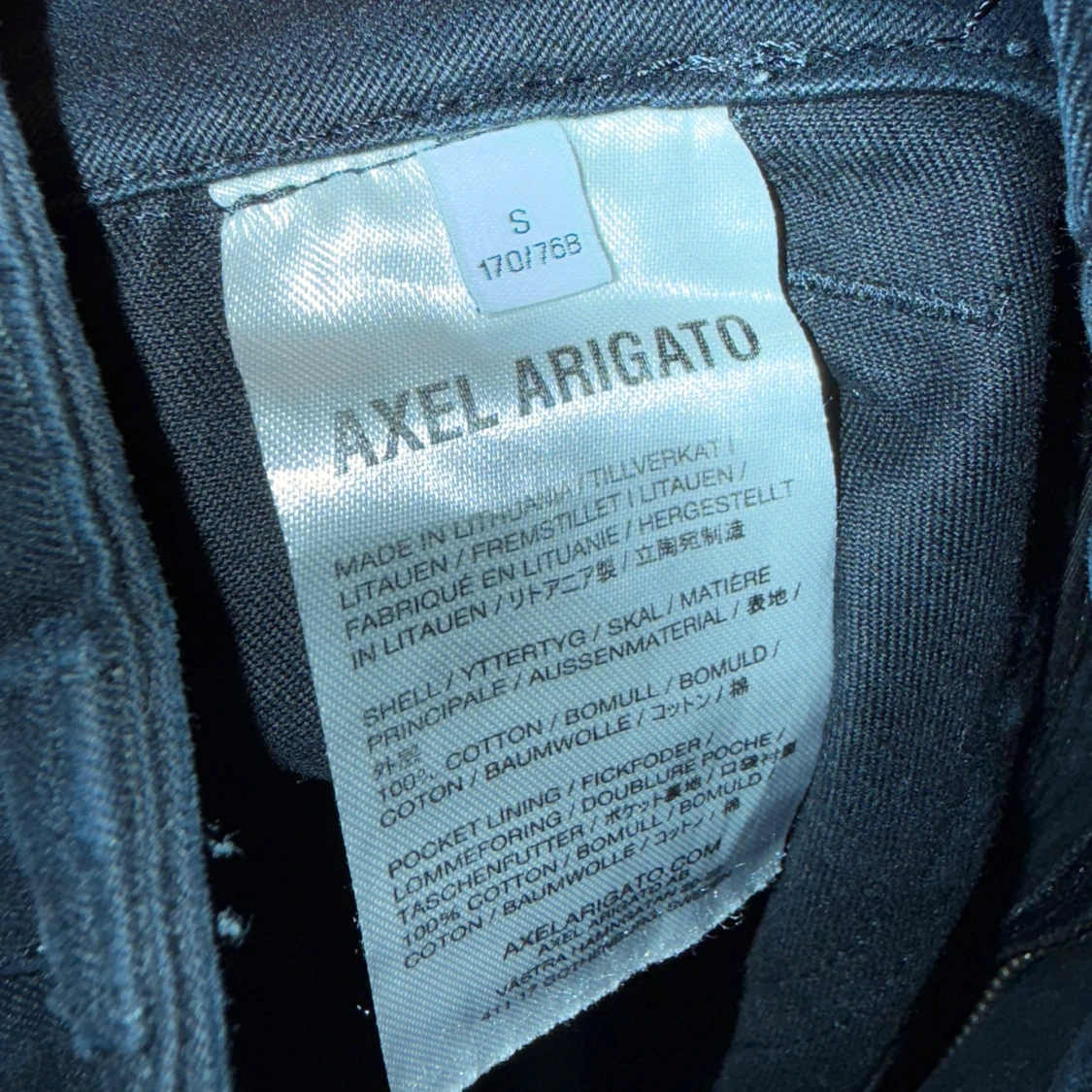 Svarta byxor från Axel Arigato Iron Pants - 3