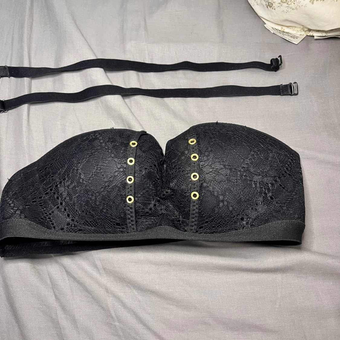 Självhäftande spets behå bra push up 