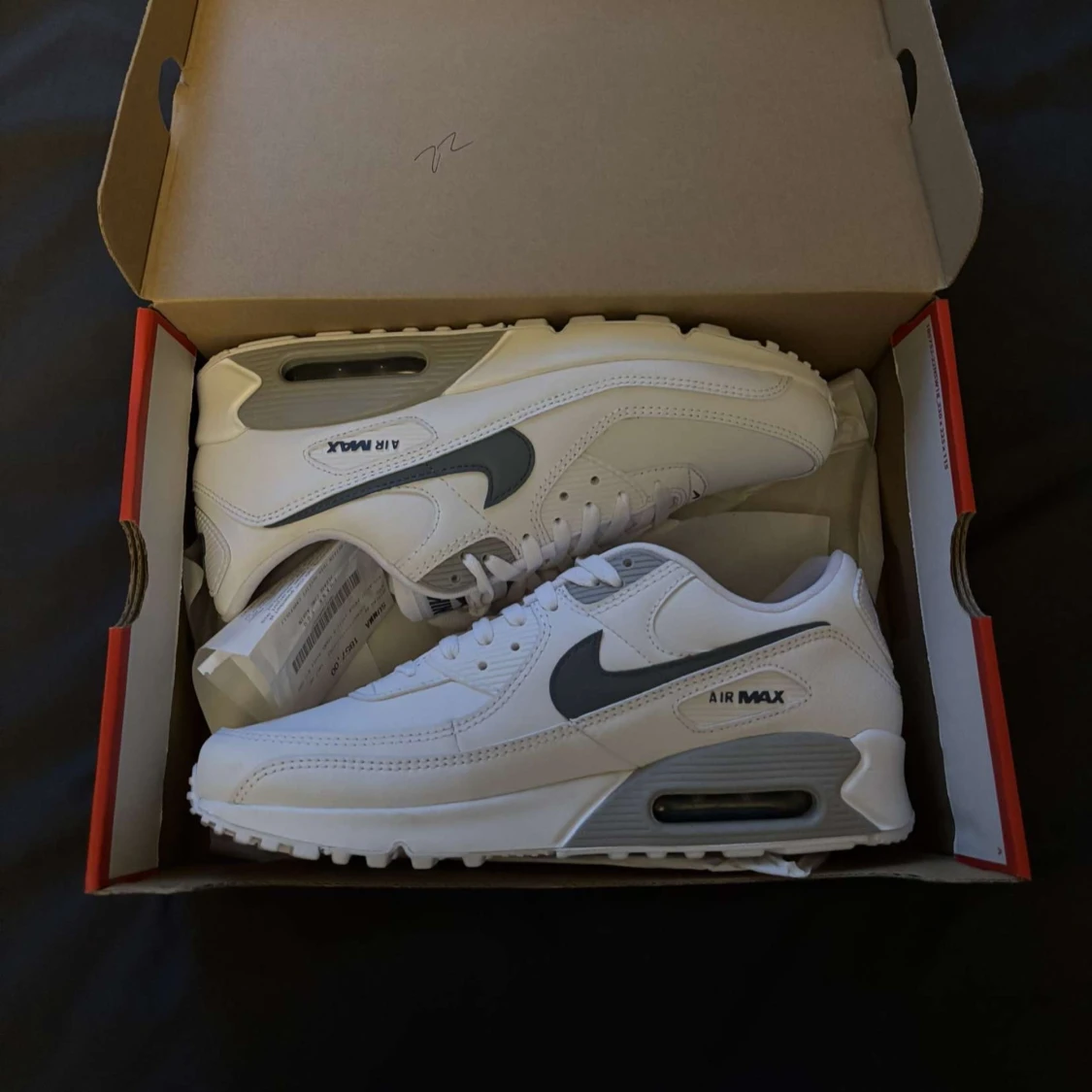 Nike Air Max 90 vit - 1