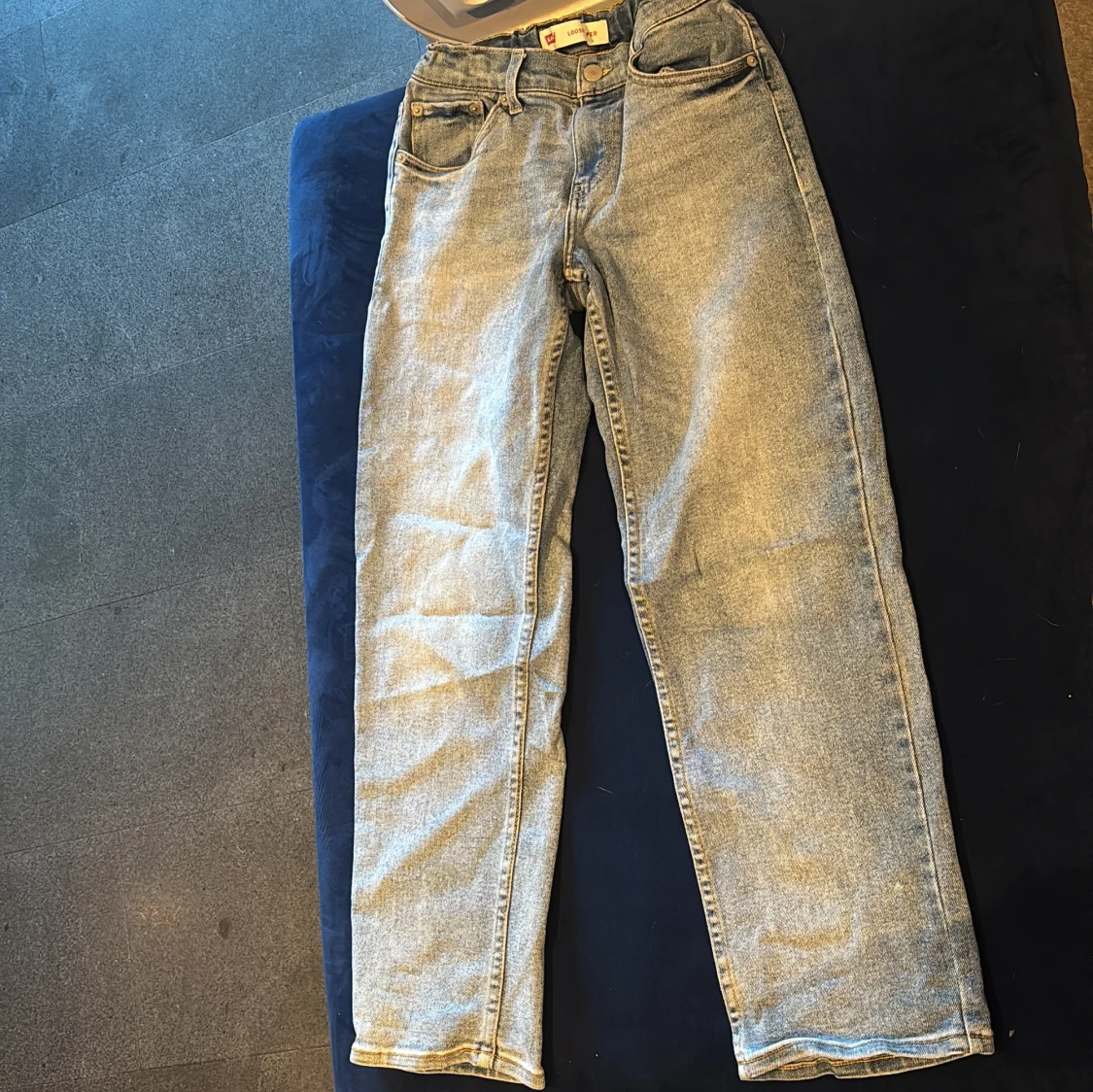 Levi's ljusblå loose fit jeans - 1