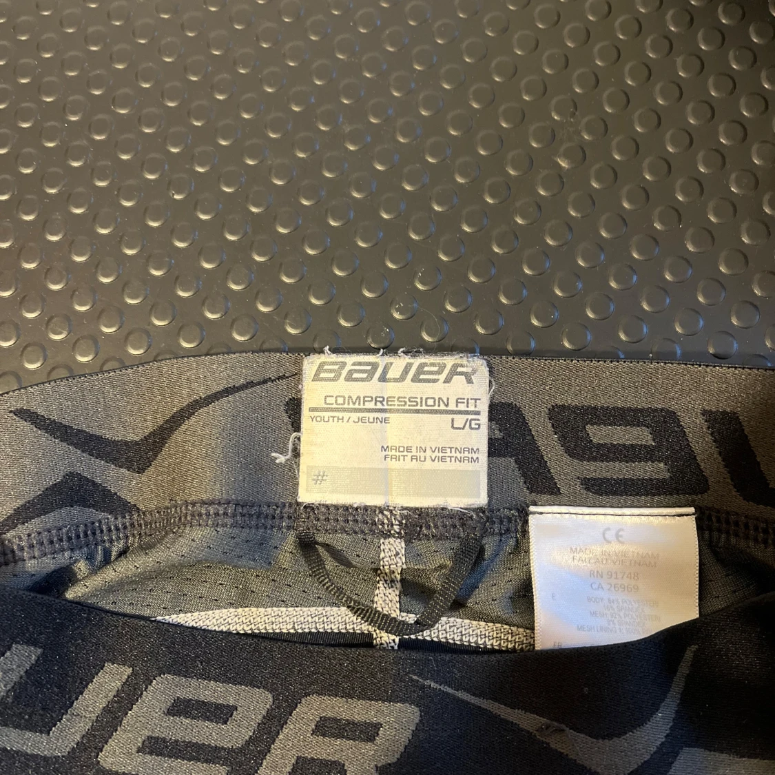 Svarta hockey shorts från Bauer - 2