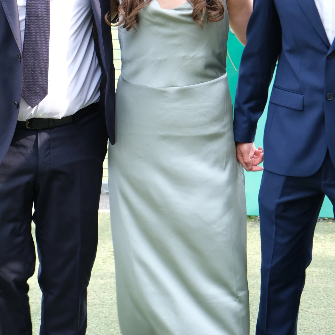 Ljusgrön balklänning  - 1