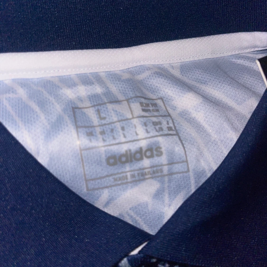 Real Madrid x Adidas blå draktröja L - 2