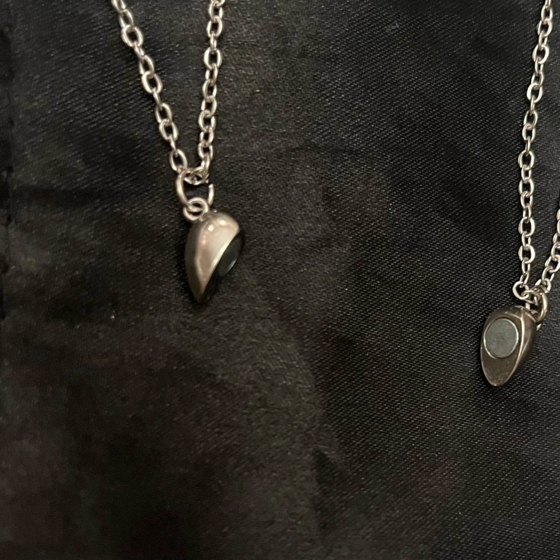 Bästa vänner hjärta halsband för par magnetiskt hjärta  - 3