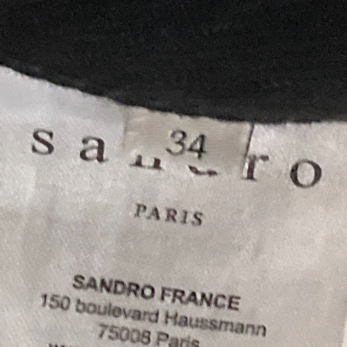 Svarta bootcut jeans från Sandro paris - 1
