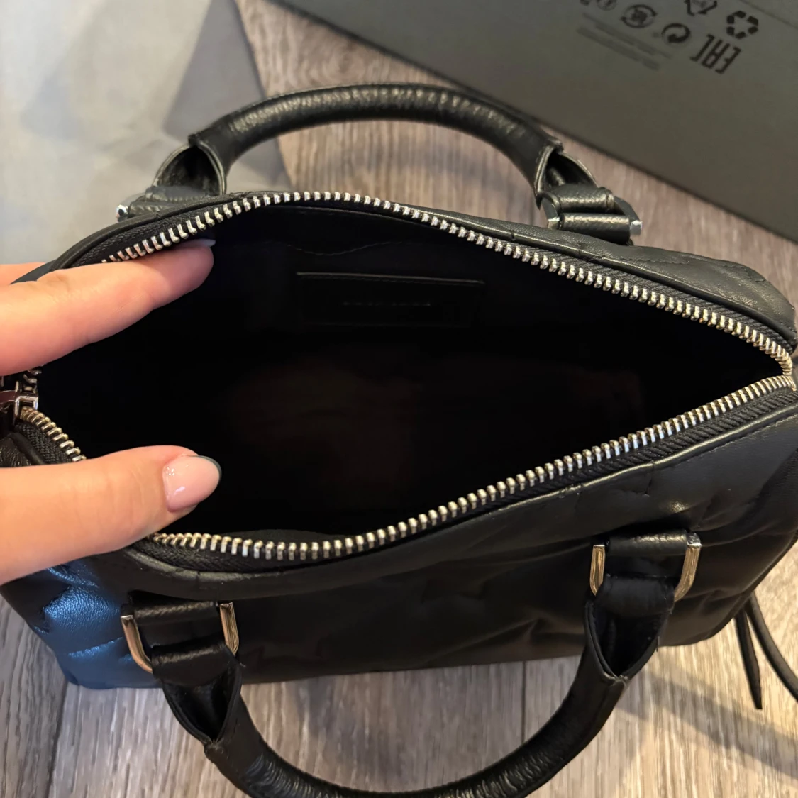 Svart handväska Zadig & Voltaire skinn - 3