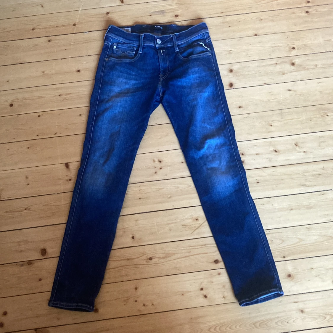 Replay Anbass slim jeans blå stl 29