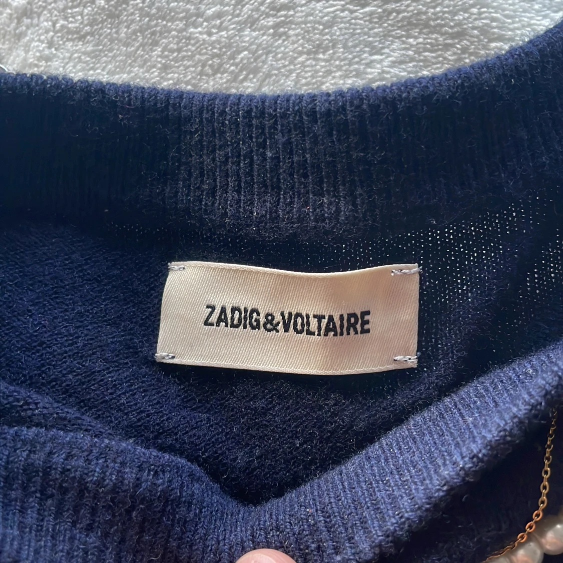 Mörkblå kashmirtröja Zadig & Voltaire - 2