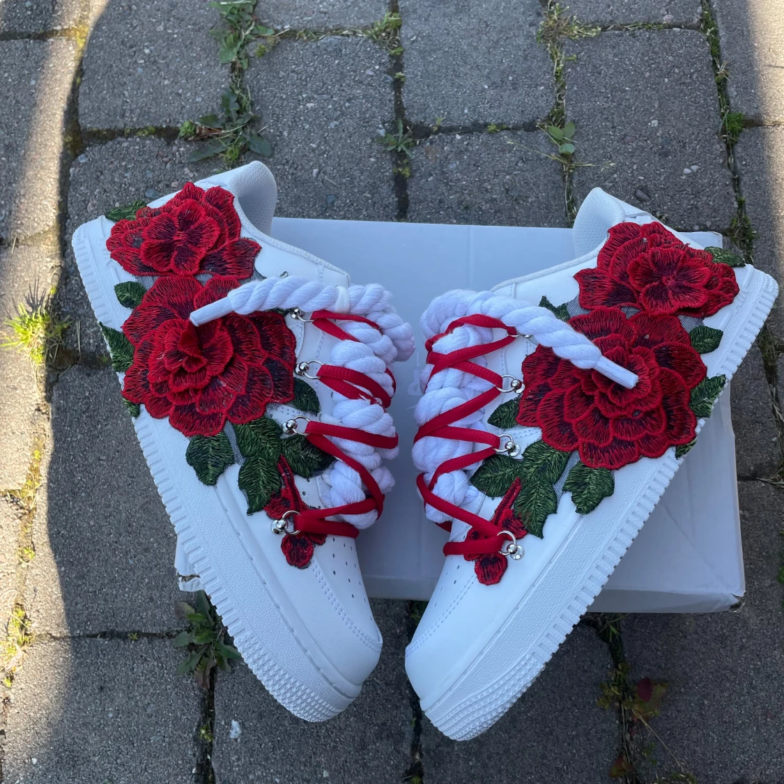 Nike Air Force 1 – Custom Rose Edition - 43 - 3