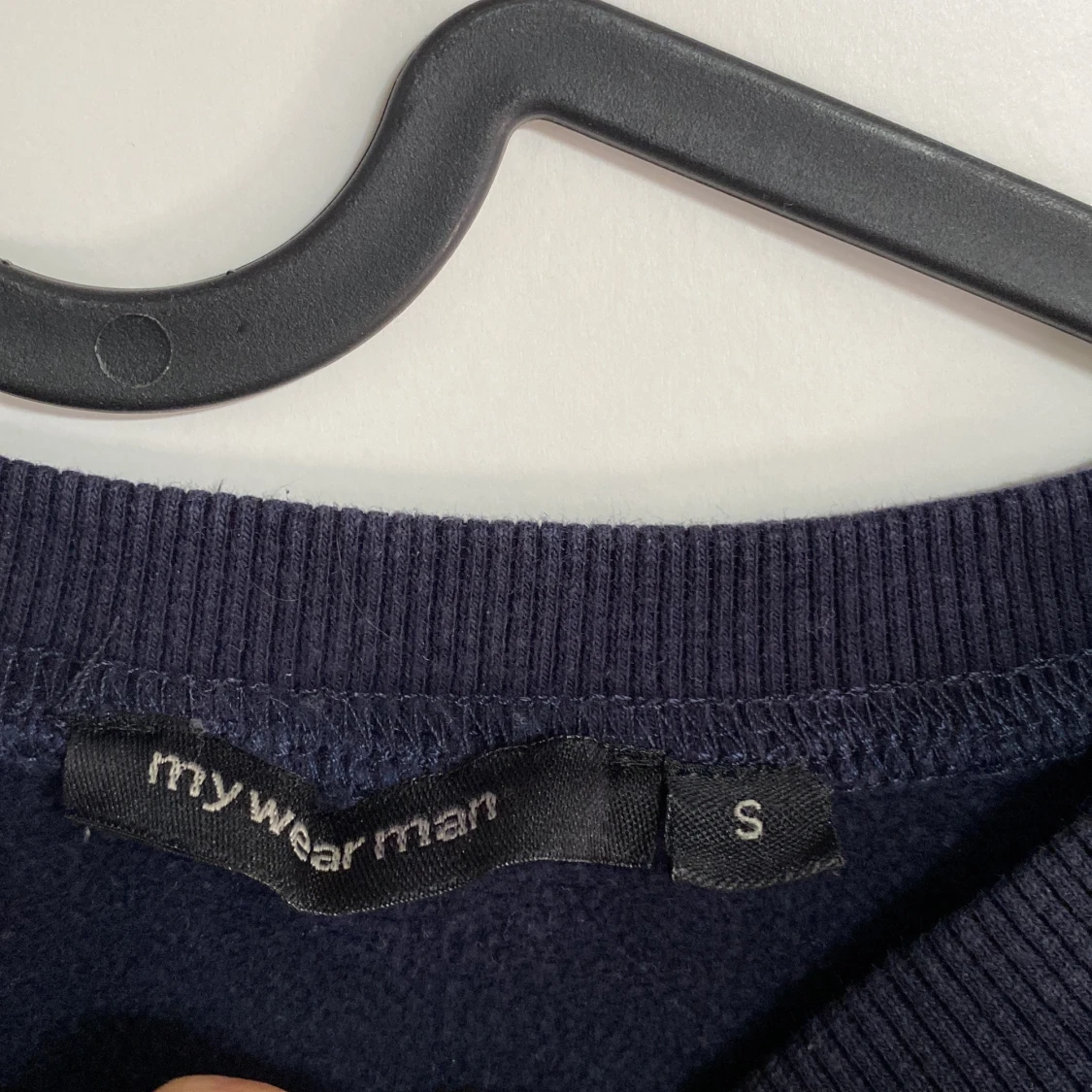 Mörkblå sweatshirt Raw Power S - 3