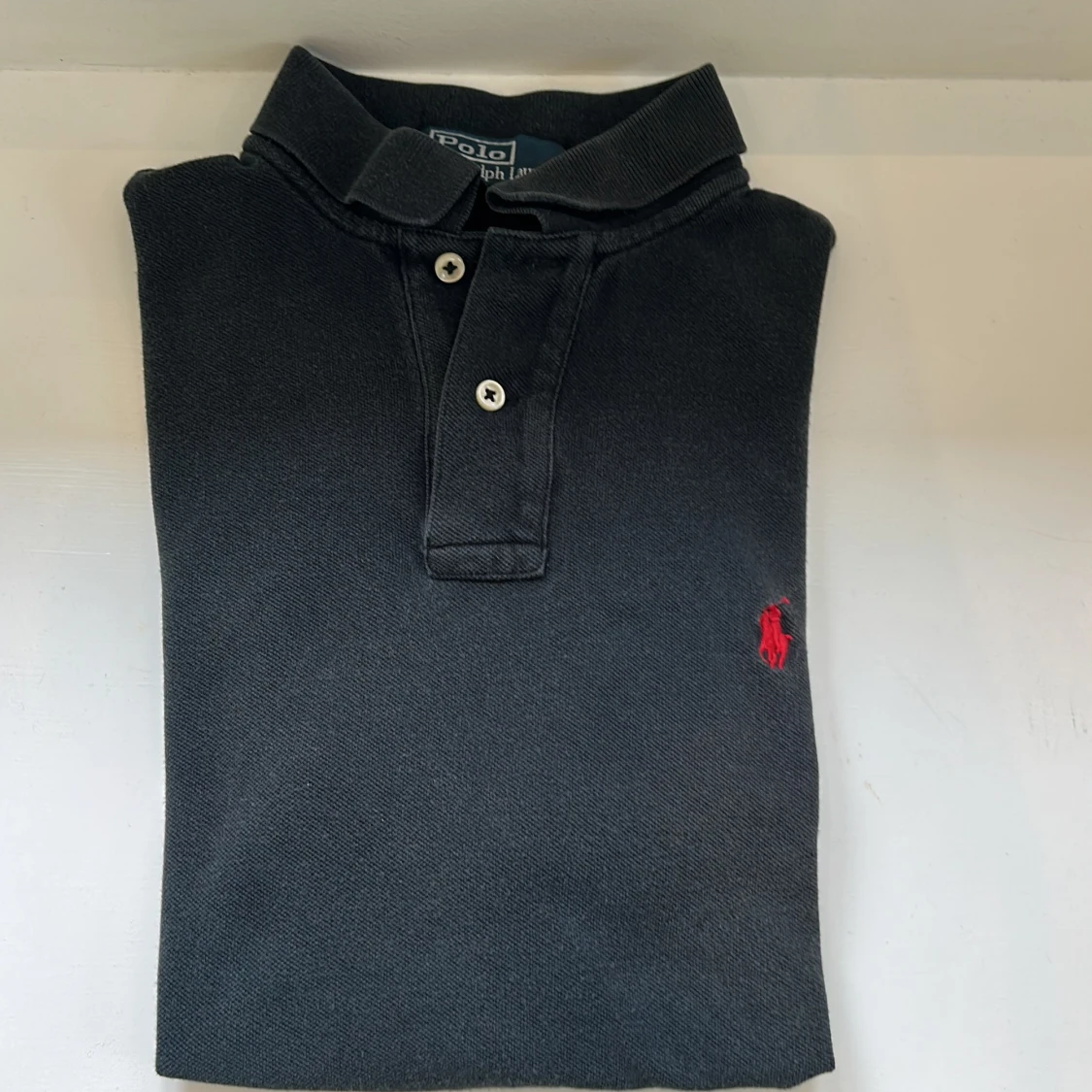 Svart pikétröja från Ralph Lauren - 4