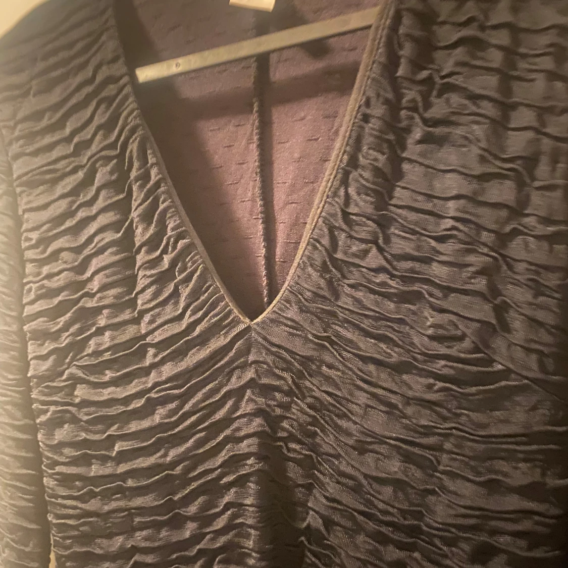 Svart långärmad klänning H&M S - 2