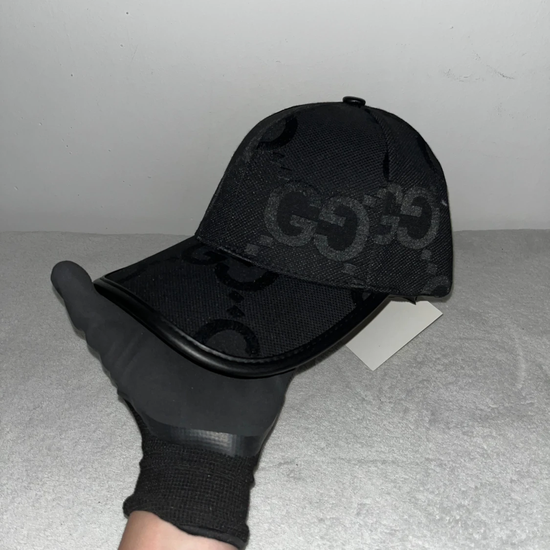 Svart Gucci jumbo keps - 1