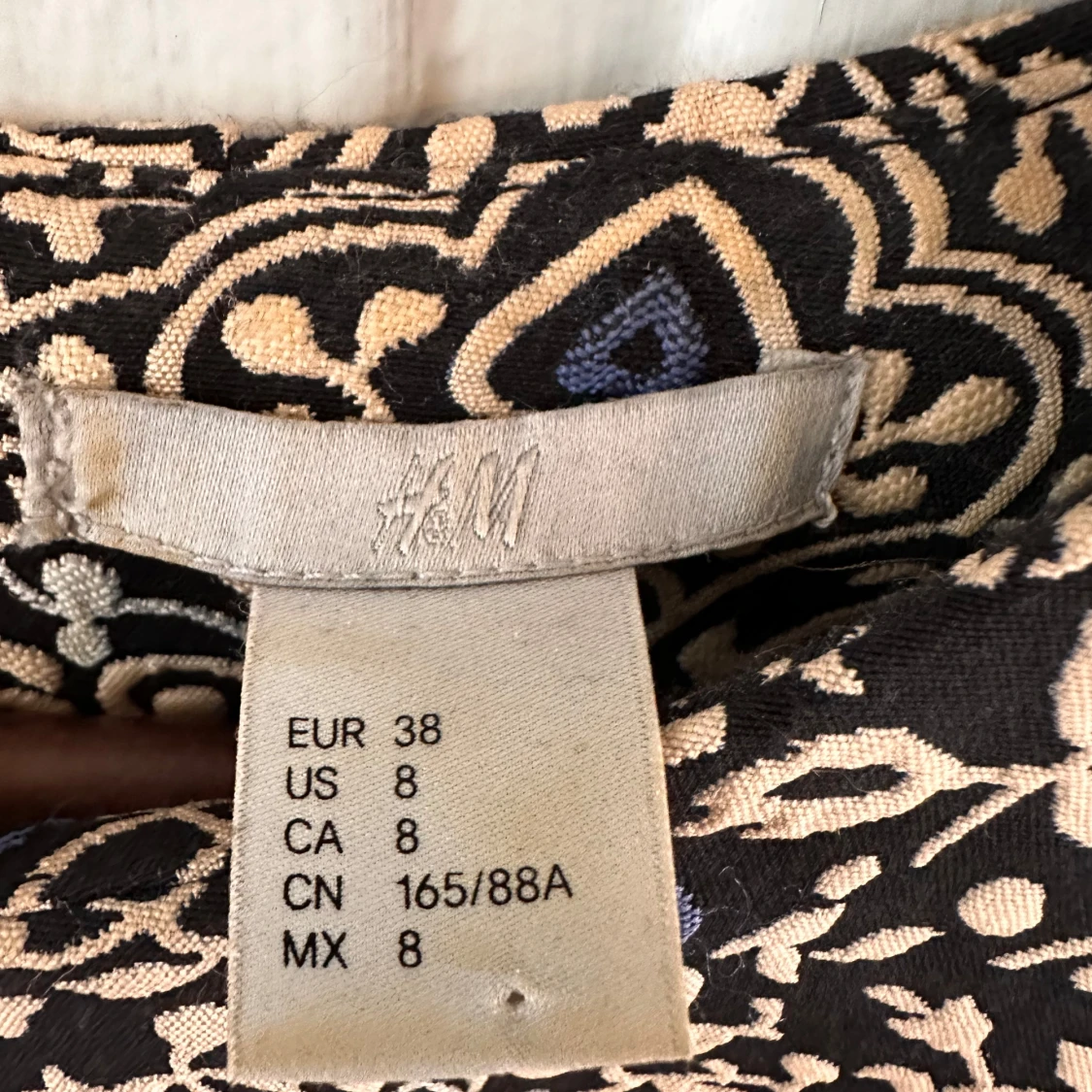 Mönstrad klänning från H&M - 2