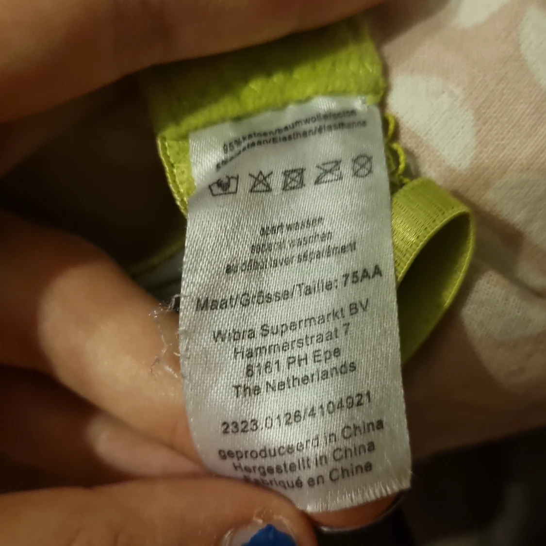 Somrig bh med ränder - 2