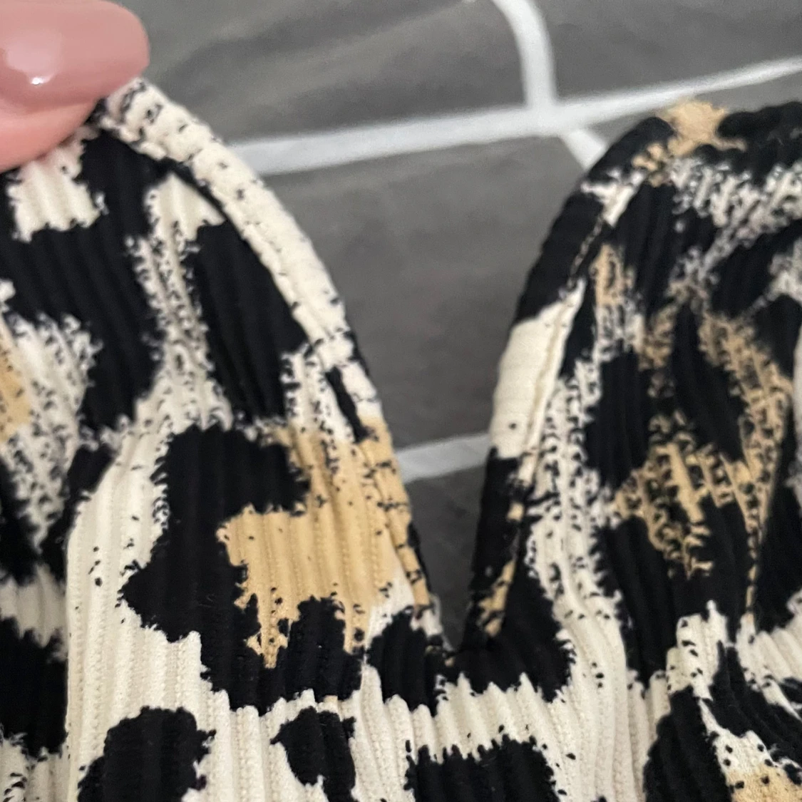 Leopardmönstrad baddräkt från H&M - 1